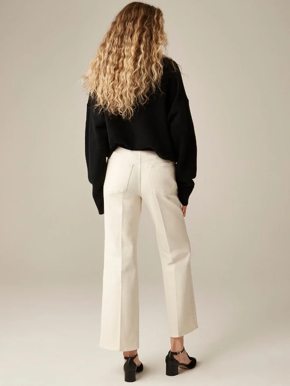 Charley kickout cropped jean